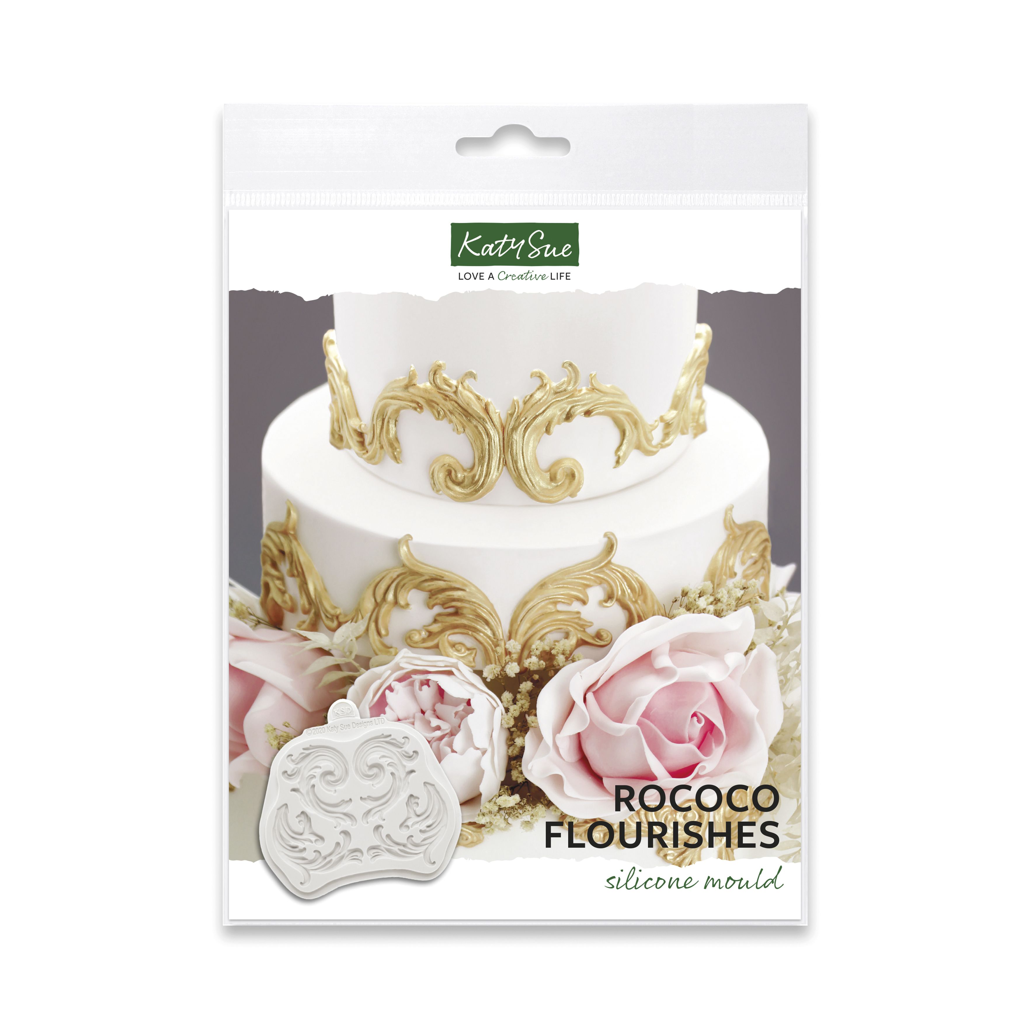  Foto: KATY SUE STAMPO IN SILICONE - DECORAZIONI A SPIRALE